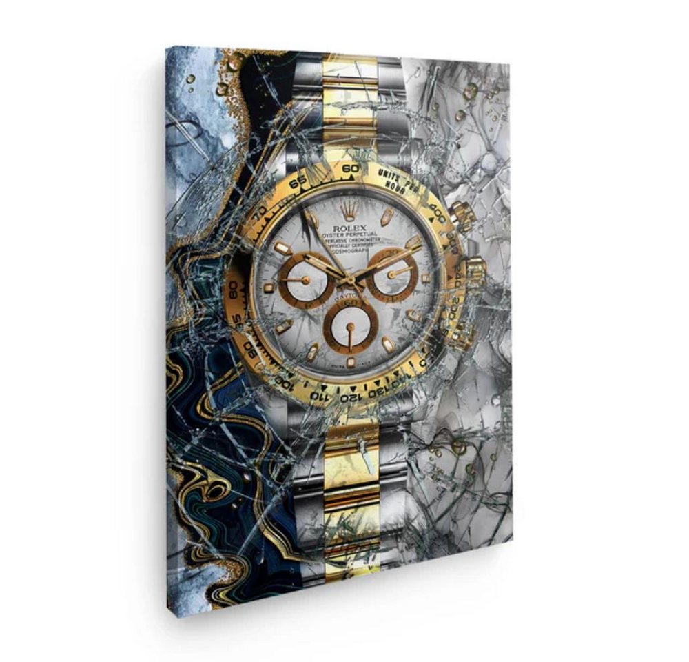 Art100 Leinwandbild DAYTONA "Time Is Luxury" Kunst von Art100