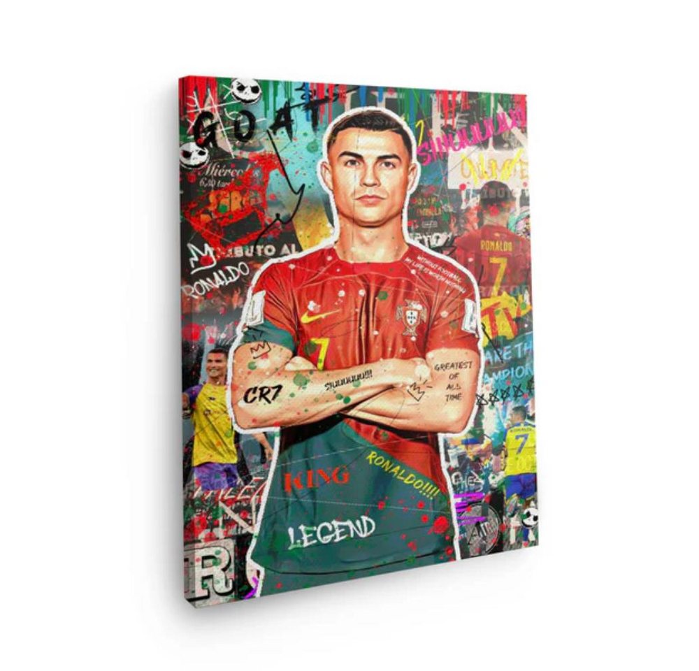 Art100 Leinwandbild Ronaldo von Art100