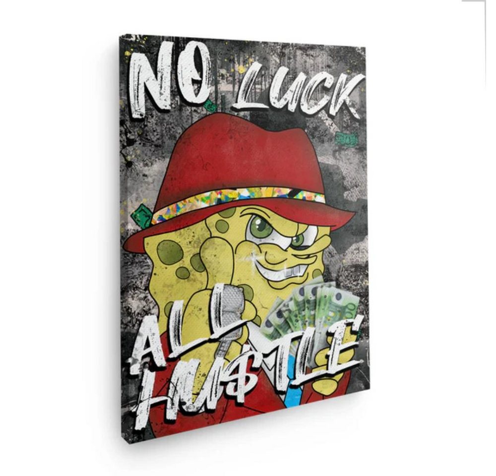 Art100 Leinwandbild Spongebob G Pop Art Leinwandbild Kunst von Art100