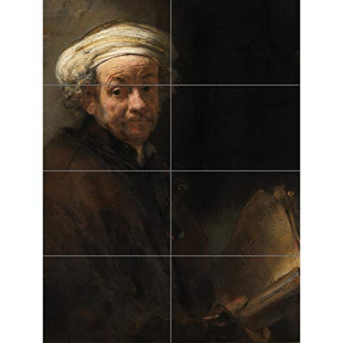 Artery8 Rembrandt Zelfportret Als de Apostel Paulus XL Riesen-Panel-Poster (8 Teile) von Artery8