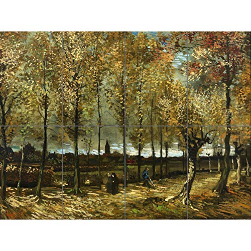 Artery8 Vincent Van Gogh Poplars Near Nuenen XL Giant Panel Poster (8 Sections) von Artery8