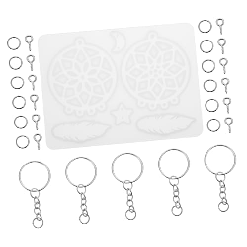 ARTIBETTER 1 Satz Dream Catcher Silikonform Diy Epoxidharz Gussform für Flexible und Reißfeste Silikonform für Kreative Bastelprojekte für Schmuck und Dekoration ARTIBETTER 1 Satz Dream Catcher Silikonform Diy Epoxidharz Gussform für Flexible und Reißfeste Silikonform für Kreative Bastelprojekte für Schmuck und Dekoration von Artibetter