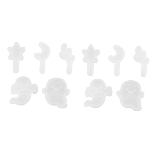 ARTIBETTER 2 Sätze Teiliges Silikonform Für Diy Halloween Dekorationen Kristall Epoxidharz Formen Mit Stern Mond Geist Und Geweih Für Heim Und Nagelprodukte 5 Stück * 2 ARTIBETTER 2 Sätze Teiliges Silikonform Für Diy Halloween Dekorationen Kristall Epoxidharz Formen Mit Stern Mond Geist Und Geweih Für Heim Und Nagelprodukte 5 Stück * 2 von Artibetter