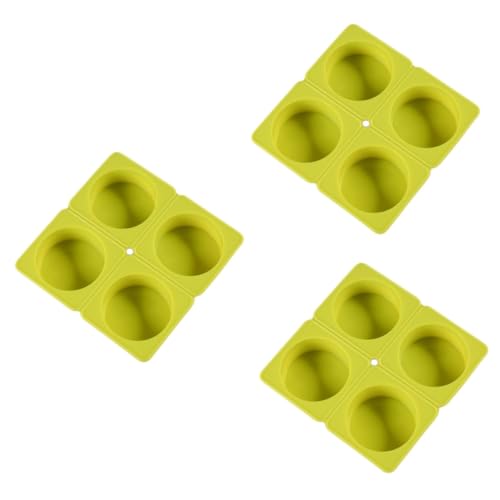 ARTIBETTER 3 Stück Silikon Seifenform Rund Hochtemperaturbeständige Silikonform für Diy Seifenherstellung Fach Zufälligen Farben Leicht zu Entformen für Kreative ARTIBETTER 3 Stück Silikon Seifenform Rund Hochtemperaturbeständige Silikonform für Diy Seifenherstellung Fach Zufälligen Farben Leicht zu Entformen für Kreative von Artibetter