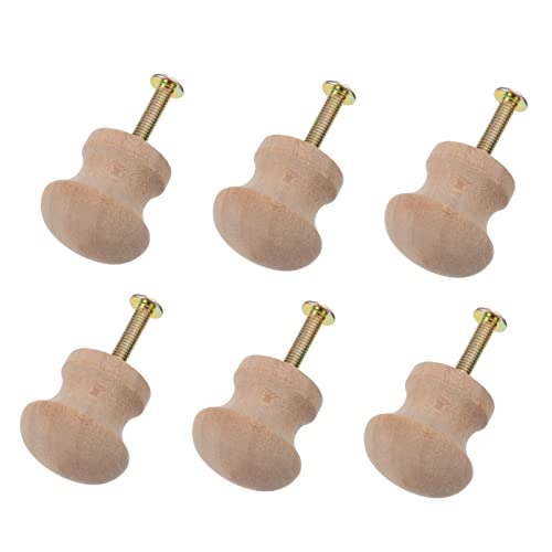 Artibetter 12 Stücke Holzgriffe Ersatz Runde Möbelgriffe Buchenholz für Schränke Küchenschränke und Schubladen Elegantes Design Installieren Langlebig Artibetter 12 Stücke Holzgriffe Ersatz Runde Möbelgriffe Buchenholz für Schränke Küchenschränke und Schubladen Elegantes Design Installieren Langlebig von Artibetter