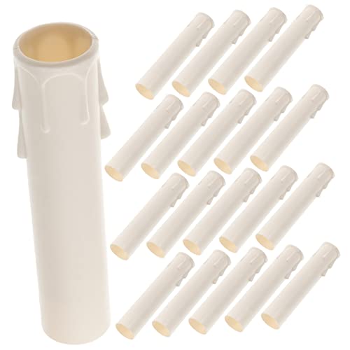 Artibetter 24 Stück Teiliges Kerzenhülsen für Kronleuchter Teardrop Kerzenhüllen Φxmm für Stilvolle Dekoration Wohnräumen Küchen und Cafés Passend für Kronleuchter Glühbirnen Artibetter 24 Stück Teiliges Kerzenhülsen für Kronleuchter Teardrop Kerzenhüllen Φxmm für Stilvolle Dekoration Wohnräumen Küchen und Cafés Passend für Kronleuchter Glühbirnen von Artibetter