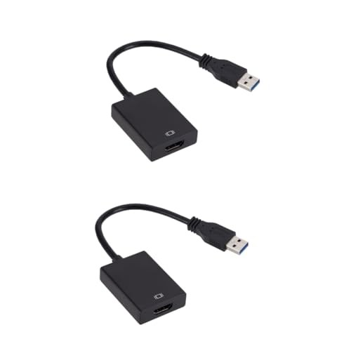 Artibetter 2St USB zu Kabel Monitor Adapter Pmonitor-Adapter USB-Monitoradapter usb3.0 zu konverter usb3.0 zu Adapter USB zu Adapter USB zu HDTV Adapter Fernsehen Adapterkabel 1080p von Artibetter