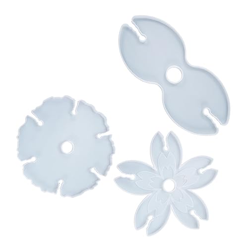 Artibetter 3 Stück Teiliges Silikonform für Weinhalter und Untersetzer Kreative Diy Gießform für Weinglas Ständer für Handgefertigte und Wohnaccessoires Artibetter 3 Stück Teiliges Silikonform für Weinhalter und Untersetzer Kreative Diy Gießform für Weinglas Ständer für Handgefertigte und Wohnaccessoires von Artibetter