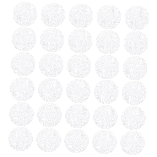 Artibetter 30 Stück DIY Kunststoff Mesh Blätter Runde Netzplatten für Handarbeit für Taschen Kissen Platzsets und Tischdecken Langlebig und Einfach zu Verwenden Artibetter 30 Stück DIY Kunststoff Mesh Blätter Runde Netzplatten für Handarbeit für Taschen Kissen Platzsets und Tischdecken Langlebig und Einfach zu Verwenden von Artibetter