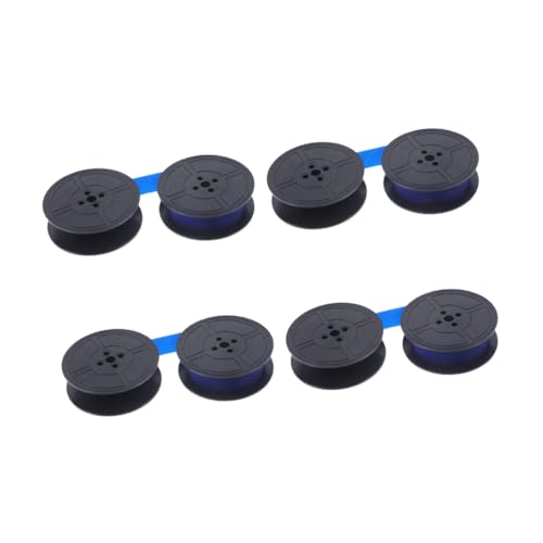 Artibetter 4 Paare Schreibmaschine Tintengürtel universelles Schreibmaschinenfarbband Farbband für tragbare Schreibmaschinen Farbbandspule für Schreibmaschine Taschenrechner Farbband Nylon Artibetter 4 Paare Schreibmaschine Tintengürtel universelles Schreibmaschinenfarbband Farbband für tragbare Schreibmaschinen Farbbandspule für Schreibmaschine Taschenrechner Farbband Nylon von Artibetter
