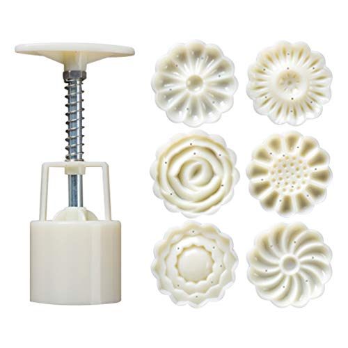 Artibetter Cookie Stamp Mooncake Form Briefmarken Blumen Cookie Stamp Moon Kuchenform Briefmarken Kolben Mitte Herbst Festival Kekse DIY Mond Kuchen Pressformen 1 Satz 50G Artibetter Cookie Stamp Mooncake Form Briefmarken Blumen Cookie Stamp Moon Kuchenform Briefmarken Kolben Mitte Herbst Festival Kekse DIY Mond Kuchen Pressformen 1 Satz 50G von Artibetter