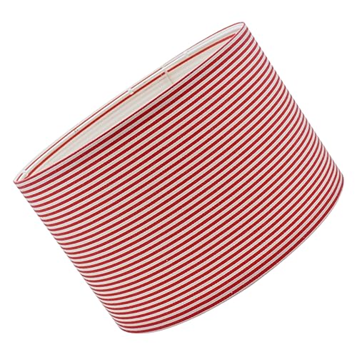 Artibetter Ersatz-lampenschirm Für Schreibtischlampe Leinen Bastel-lampenschirm Rot-weiß Gestreift Heimdekoration Für Deckenlampe Artibetter Ersatz-lampenschirm Für Schreibtischlampe Leinen Bastel-lampenschirm Rot-weiß Gestreift Heimdekoration Für Deckenlampe von Artibetter