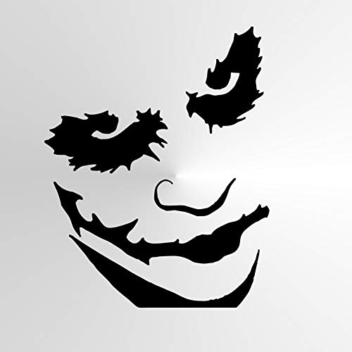 Joker Wiederverwendbare Schablone, große Größen, Wanddekoration, moderner Heldenschurken, Film/Joker1 (Mylar-Schablone, A5-Größe – 148 x 210 mm, 14,7 x 21,1 cm) von Artistic Sponge