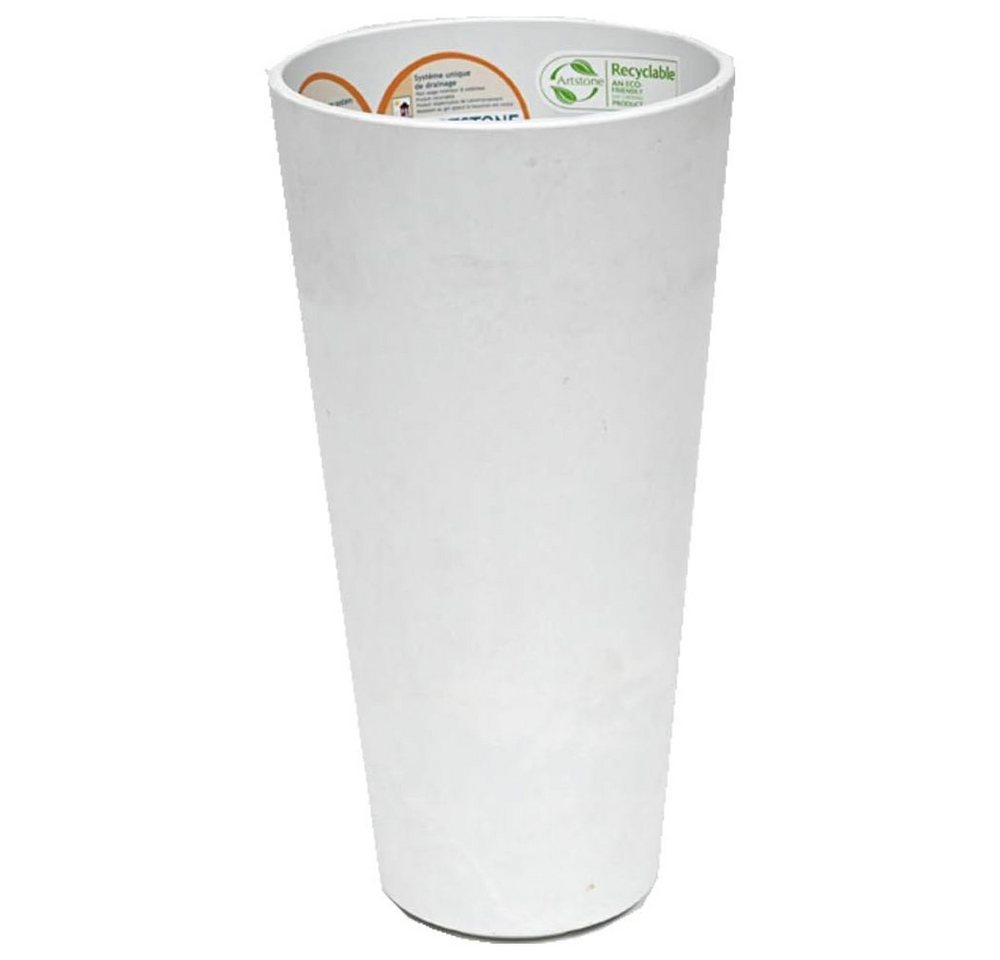 Artstone Blumenkasten Pflanztopf CLAIRE Übertopf Pflanzgefäß Drainagesystem H 26 cm Weiß Artstone Blumenkasten Pflanztopf CLAIRE Übertopf Pflanzgefäß Drainagesystem H 26 cm Weiß von Artstone