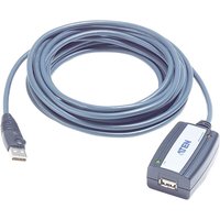 Aten - USB-Kabel usb 2.0 usb-a Stecker, usb-a Buchse 5.00 m Schwarz UE250-AT von Aten