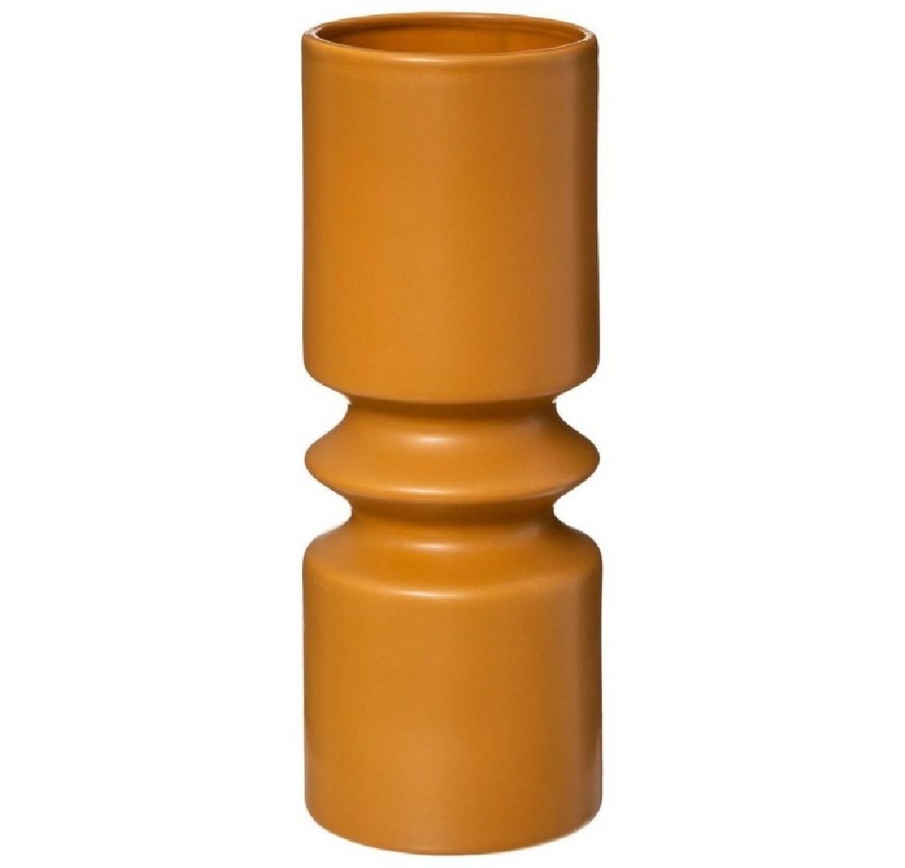 Atmosphera Créateur d'intérieur Tischvase Vase aus Keramik Höhe 30,5 cm in Farbe Ocker von Atmosphera Créateur d'intérieur