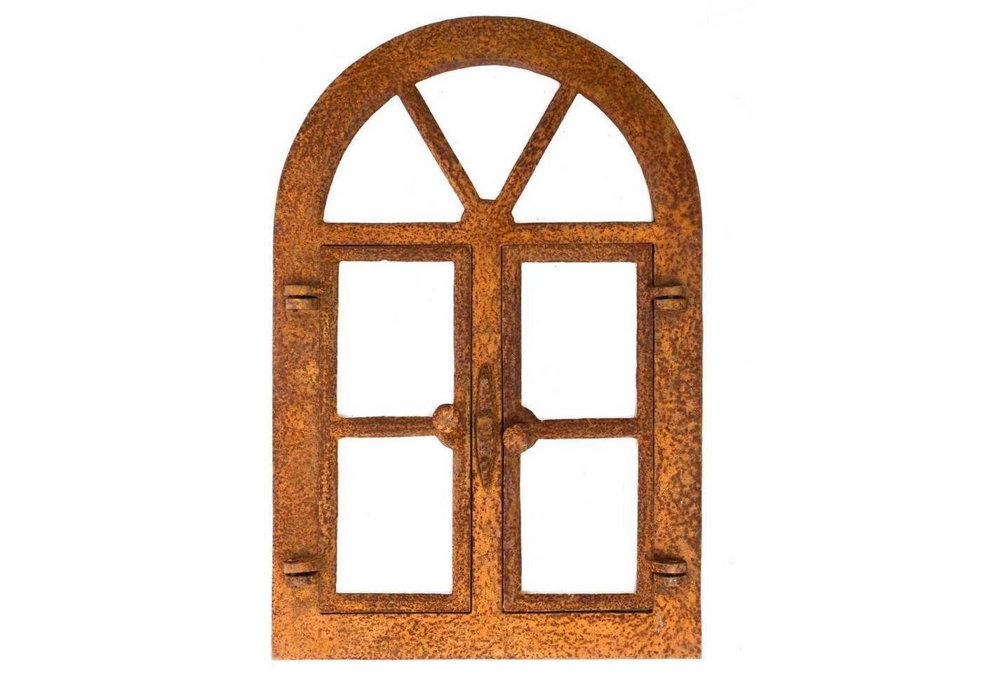 Aubaho Fenster Nostalgie Stallfenster 59x40cm Eisen Eisenfenster Klapp Fenster Rost von Aubaho