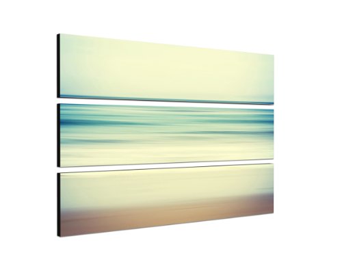 Gedankenflug 140x100 cm - Tryptichon WANDBILD tbeige creme sand türkis blau opaktuelles Design topaktuell Leinwand auf Keilrahmen Kunstdruck XXL in brillanter Farbqualität moderne Bilder Dekobilder Wanddekoration schöner wohnen Gedankenflug 140x100 cm - Tryptichon WANDBILD tbeige creme sand türkis blau opaktuelles Design topaktuell Leinwand auf Keilrahmen Kunstdruck XXL in brillanter Farbqualität moderne Bilder Dekobilder Wanddekoration schöner wohnen von Augenblicke Wandbilder