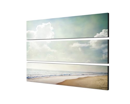 Küste der Stille 140x100 cm - 3 TEILIGES Leinwandbild Tryptichon topaktuelles Design topaktuell Leinwand auf Keilrahmen Kunstdruck XXL in brillanter Farbqualität moderne Bilder Dekobilder Wanddekoration schöner wohnen Küste der Stille 140x100 cm - 3 TEILIGES Leinwandbild Tryptichon topaktuelles Design topaktuell Leinwand auf Keilrahmen Kunstdruck XXL in brillanter Farbqualität moderne Bilder Dekobilder Wanddekoration schöner wohnen von Augenblicke Wandbilder