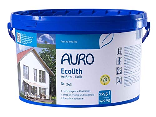 AURO Ecolith Außen-Kalkfarbe 343-12,50 L von Auro