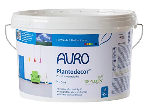 AURO Plantodecor Premium-Wandfarbe Nr. 524 - 5 L von Auro