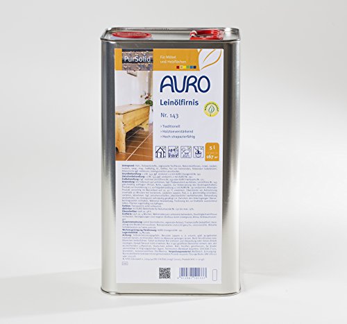 AURO Leinölfirnis Nr. 143 - 5 L von Auro