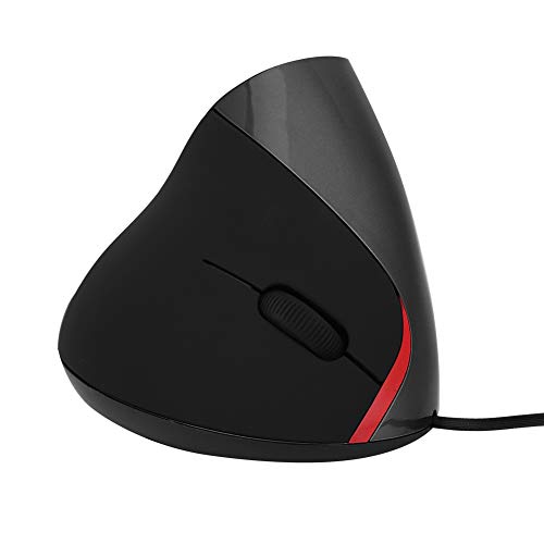 Ausla Vertikale Ergonomische Maus, USB, hohe Präzision, 3200 DPI, Gaming-Maus, ergonomisches Design, Maus für Desktop-PCs oder Laptops, ohne Batterie von Ausla