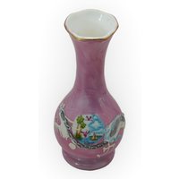 Vintage "Kenmar Japan" Handbemalte Moriage Pink Dragon Ware Bud Vase Florida Souvenir von AussieMagic