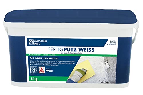 Avenarius Agro Fertigputz weiß Putzmörtel Feinputz Grobputz 5 kg Avenarius Agro Fertigputz weiß Putzmörtel Feinputz Grobputz 5 kg von Avenarius Agro