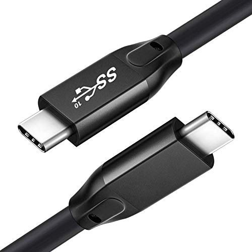 Awnuwuy 3m USB C auf USB C 3.2x2 Kabel,4K@60Hz Video,10Gbps Daten,100W 20V/5A Aufladung, Typ C Kabel für MacBook Pro,iMac,iPad Air,Tablet,USB-C Monitor/Laptop/Kamera, WaCom,Oculus Quest Link,VR,Hub von Awnuwuy