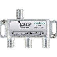 Axing BAB 2-10P Kabel-TV Abzweiger 2-fach 5 - 1218MHz von Axing