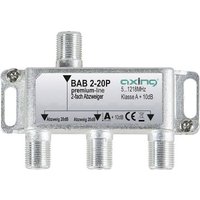 Axing BAB 2-20P Kabel-TV Abzweiger 2-fach 5 - 1218MHz von Axing