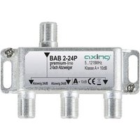 Axing BAB 2-24P Kabel-TV Abzweiger 2-fach 5 - 1218MHz von Axing