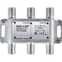 Axing BAB 4-20P Kabel-TV Abzweiger 4-fach 5 - 1218MHz von Axing