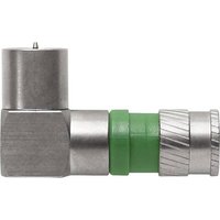 Axing CFS 100-48 F-Winkelstecker Kompression Anschlüsse: F-Stecker Kabel-Durchmesser: 4.9mm 1St. von Axing