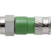 Axing CFS 97-48 F-Stecker Kompression Anschlüsse: F-Stecker Kabel-Durchmesser: 4.9mm von Axing
