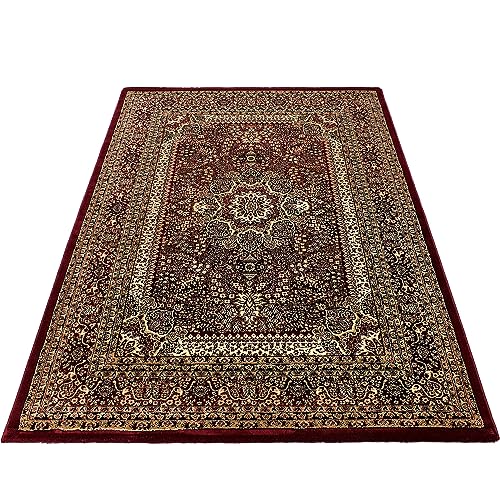 Orient Teppich Wohnzimmer Rot 200x290 Rechteck modern oder klassisch Orientalisches Design aus Polypropylen Stilvoll Günstig von Ayyildiz Teppich