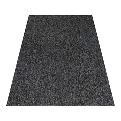 Ayyildiz Kurzflor Teppich Flachgewebe Schlingenteppich Kettelteppich Meliert 5 mm, Schadstoffgeprüft, Größe:80 x 150 cm, Farbe:Anthrazit Ayyildiz Kurzflor Teppich Flachgewebe Schlingenteppich Kettelteppich Meliert 5 mm, Schadstoffgeprüft, Größe:80 x 150 cm, Farbe:Anthrazit von Ayyildiz