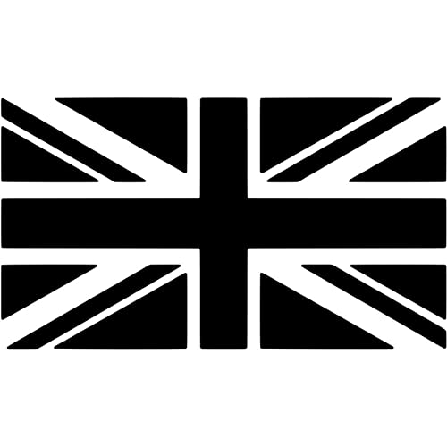 A5 'Union Jack Flagge' Wandschablone/Vorlage (WS00019444) von Azeeda