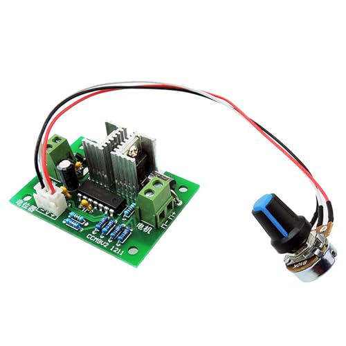 Azxcvbnm DC12-24V Variable Speed Controller Motor Einstellbarer Geschwindigkeitsregler Regler Für Computerprojekte Azxcvbnm DC12-24V Variable Speed Controller Motor Einstellbarer Geschwindigkeitsregler Regler Für Computerprojekte von Azxcvbnm