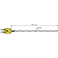 B + b Thermo-Technik 0600 1301 Luftfühler -50 bis +260 °c Fühler-Typ k von B+B THERMO-TECHNIK