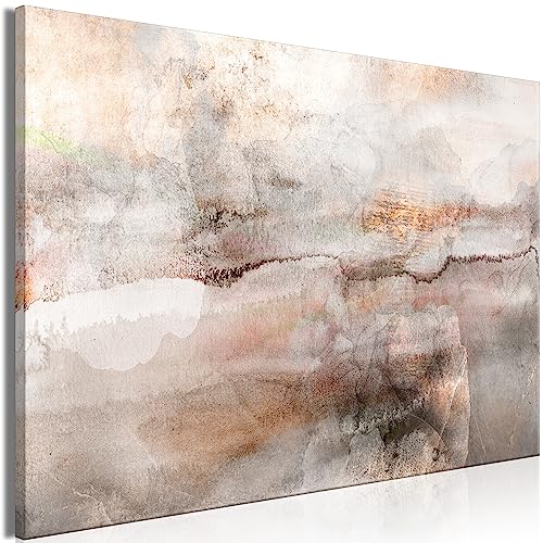 murando - Bilder Abstrakt 60x40 cm Leinwandbild 1 tlg Kunstdruck modern Wanbilder XXL Wanddekoration Design Wand Bild Aquarell Pastel f-A-0921-b-a von B&D XXL