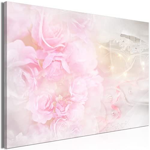 murando - Bilder Blumen 120x80 cm Leinwandbild 1 tlg Kunstdruck modern Wanbilder XXL Wanddekoration Design Wand Bild Rose Rosen Natur Pflanze b-C-10029-b-a von B&D XXL