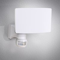 B.K.Licht LED Außen-Wandleuchte, 1 flammig-flammig, Außenstrahler, Bewegungsmelder, Wandlampe, 20W 2300 Lumen, IP44, weiß von B.K.Licht