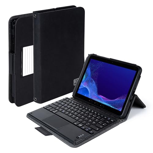 B2Bworkplace Tastatur-Hülle Verde | Samsung Galaxy Tab Active4 Pro | schwarz | Bulk | 300252 von B2Bworkplace