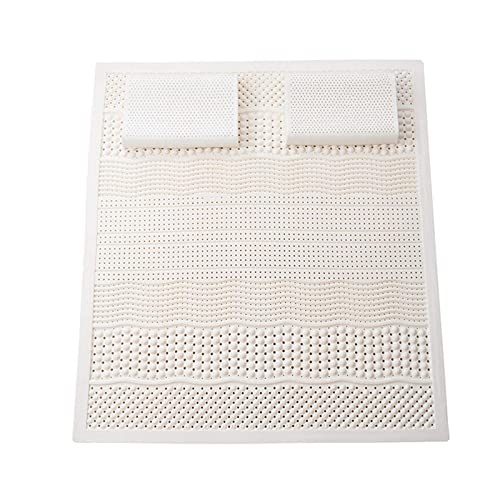 BAABJI 100% Latex Topper 180 x 200 cm - 7-Zone Comfort Mattress Topper Made- Natural Latex Topper,5cm,180 * 200cm BAABJI 100% Latex Topper 180 x 200 cm - 7-Zone Comfort Mattress Topper Made- Natural Latex Topper,5cm,180 * 200cm von BAABJI