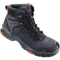 Sicherheitsstiefel Bailey Gr.43 schwarz/rot Leder von BAAK