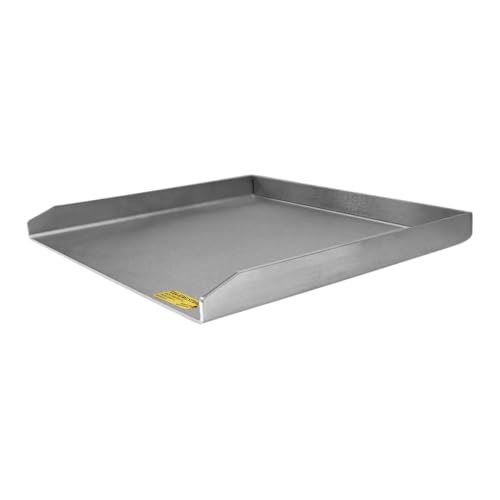 BABOSSA® Premium Plancha/Grillplatte [35.7x44.4cm] kompatibel mit Otto Wilde | Massiver 4mm V2A Edelstahl | Made in Germany von BABOSSA