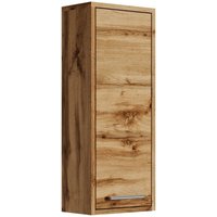 Badschrank Hängend Nemo Eiche - 32 x 20 x 72 cm - Regal Schrank Hochschrank - Eiche von BADPLAATS