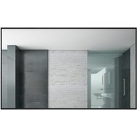 Spiegel Concave 1000 x 600mm - Mat schwarz - Aluminium - Schwarz von BADPLAATS